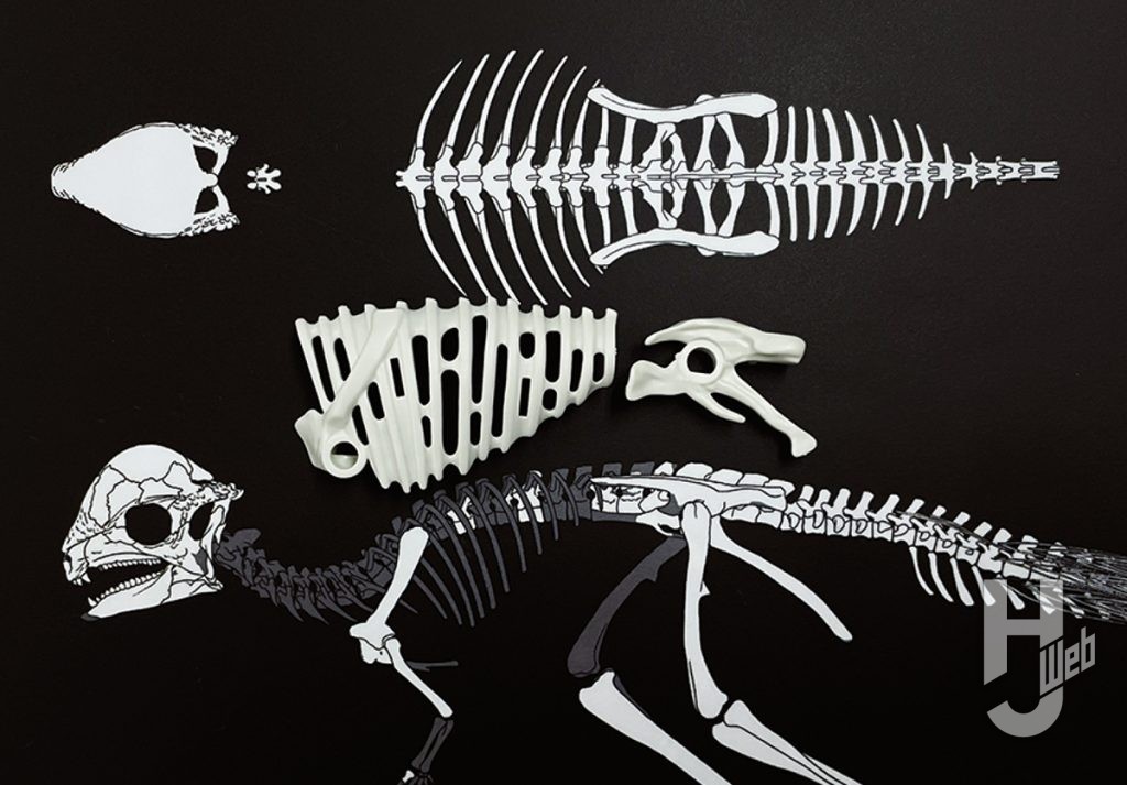 ウラベヒロト製作「ザヴァケファレ」製作途中肋骨