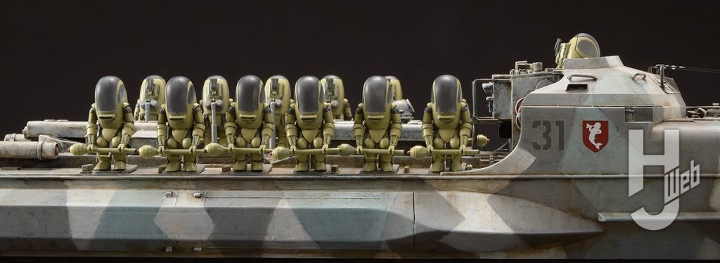 MAX渡辺製作「シュトラール軍 大型揚陸艇 S-BOOT」横