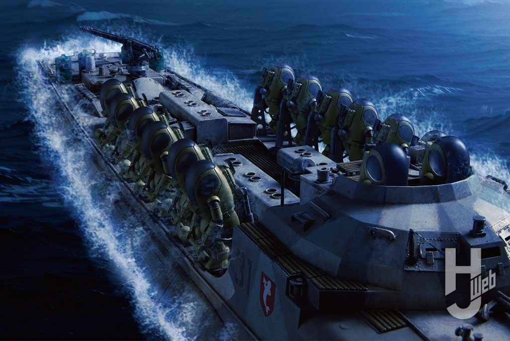 フォトストーリー3-MAX渡辺製作「シュトラール軍 大型揚陸艇 S-BOOT」