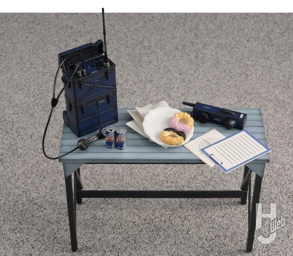 吉村晃範製作「ルイーザ刑事のオフィス」ベース小物