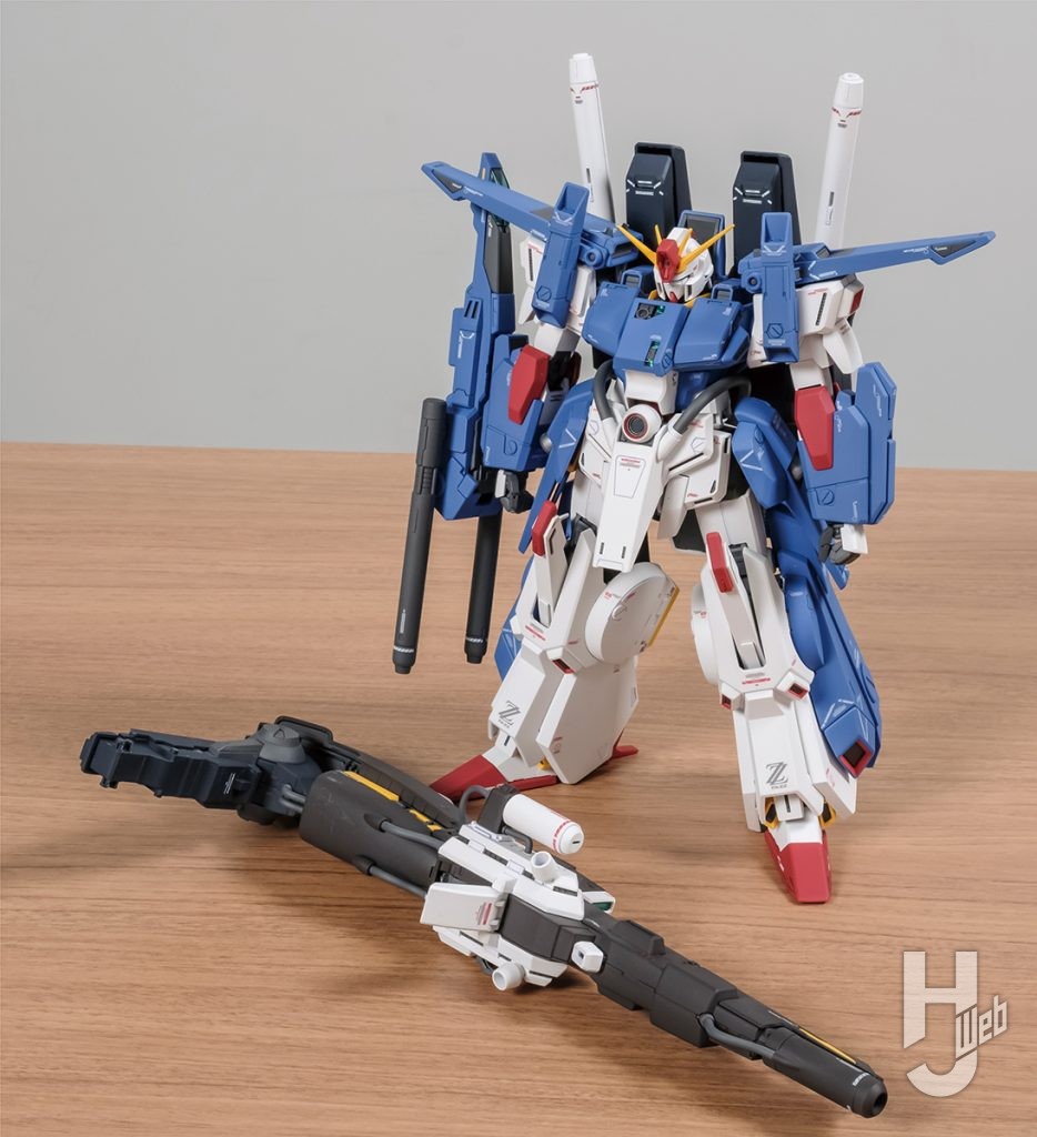 MG フルアーマーZZガンダム Ver.Kaとハイパー・メガ・カノン