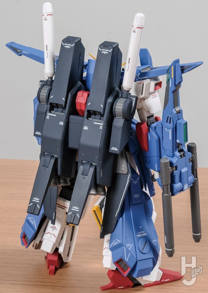 MG フルアーマーZZガンダム Ver.Ka背面