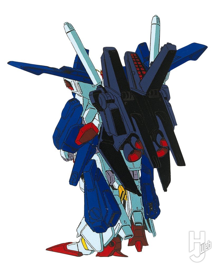 ■FA-010S フルアーマーZZガンダム背面