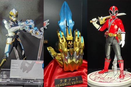 「テガソード -MEMORIAL EDITION-」商品化決定！スーパー戦隊シリーズ展示アイテムをピックアップ【TAMASHII NATION 2025 レポート】