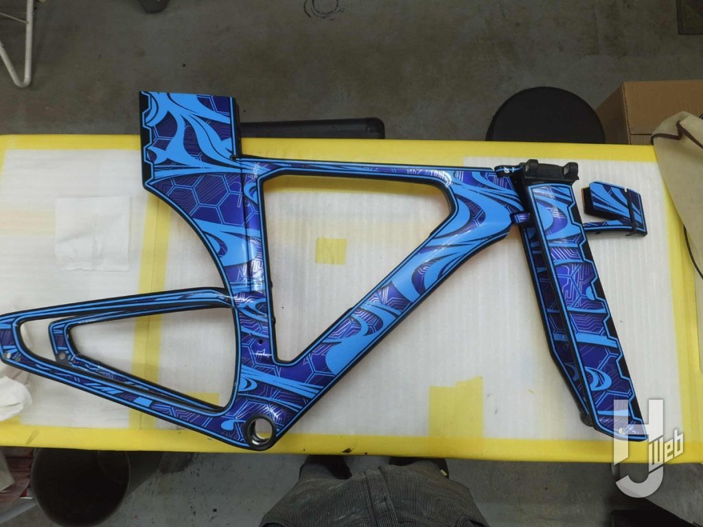 MAX渡辺TTバイクペイント工程14