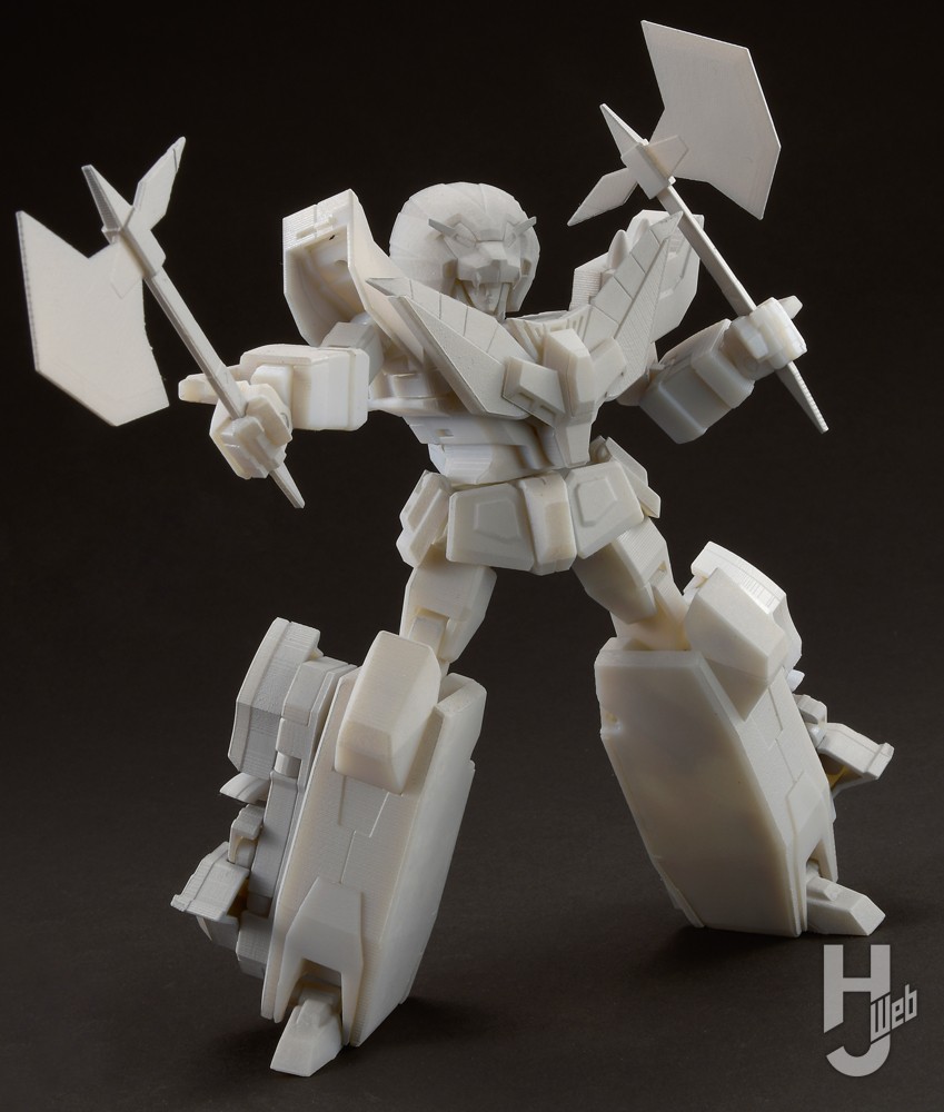 SMP-伝説の勇者-ダ・ガーン-ガ・オーントマホーク構え