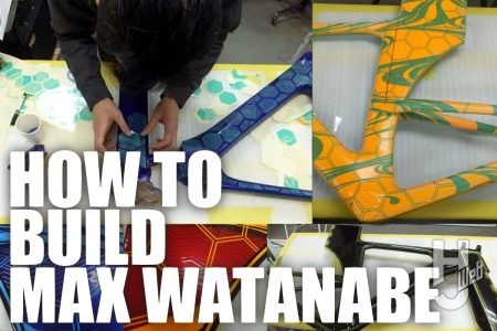 【ハゥトゥビルドMAX渡辺】愛車ペイントの様子をたっぷりの写真とともにお届け！「トライアスロン専用バイクS Works SHIVをフルペイントする」その⑤