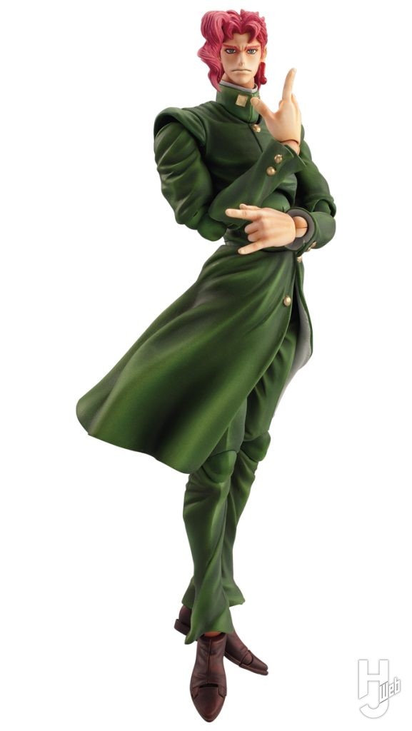 花京院典明の可動フィギュアの全体画像