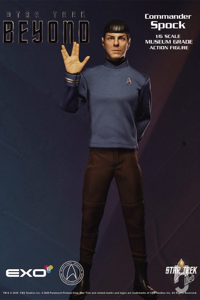 スポックの可動フィギュアの画像