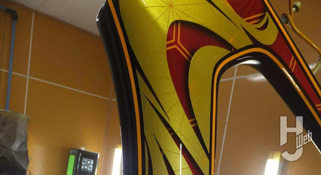 MAX渡辺TTバイクペイント最終工程06