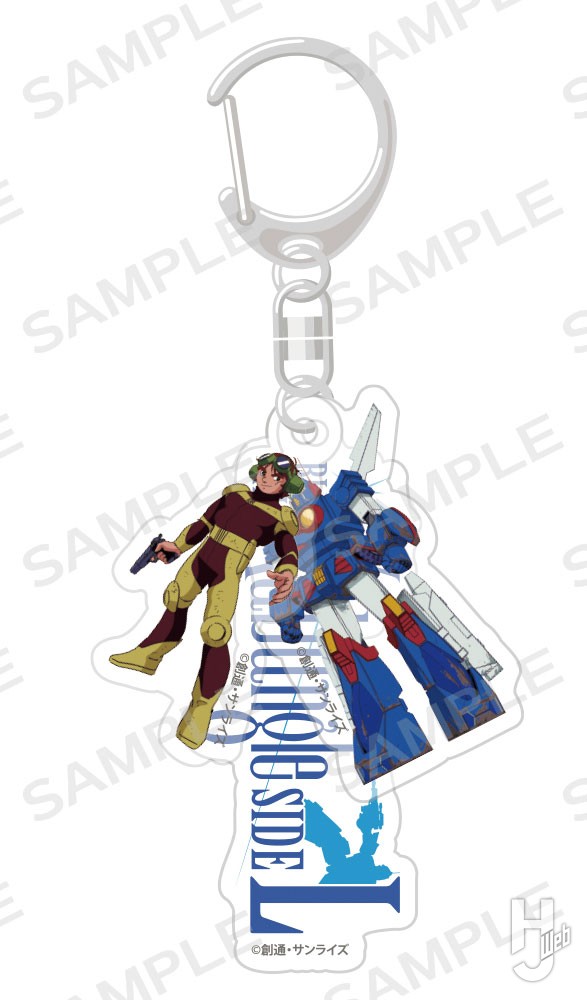 サンライズロボット研究所×串かつでんがなコラボグッズアクリルキーホルダー1さしかえ