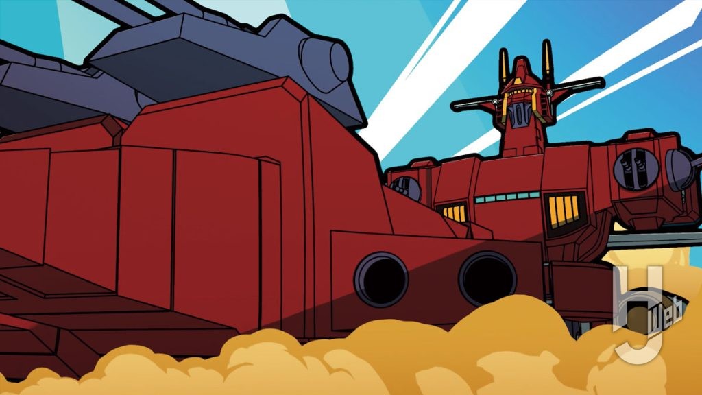 実験動画『BLUE-GALE-XABUNGLE-SIDE-R』場面カット1