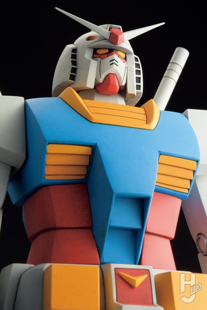 cassette製作「ガンダム-1979」上半身アップ