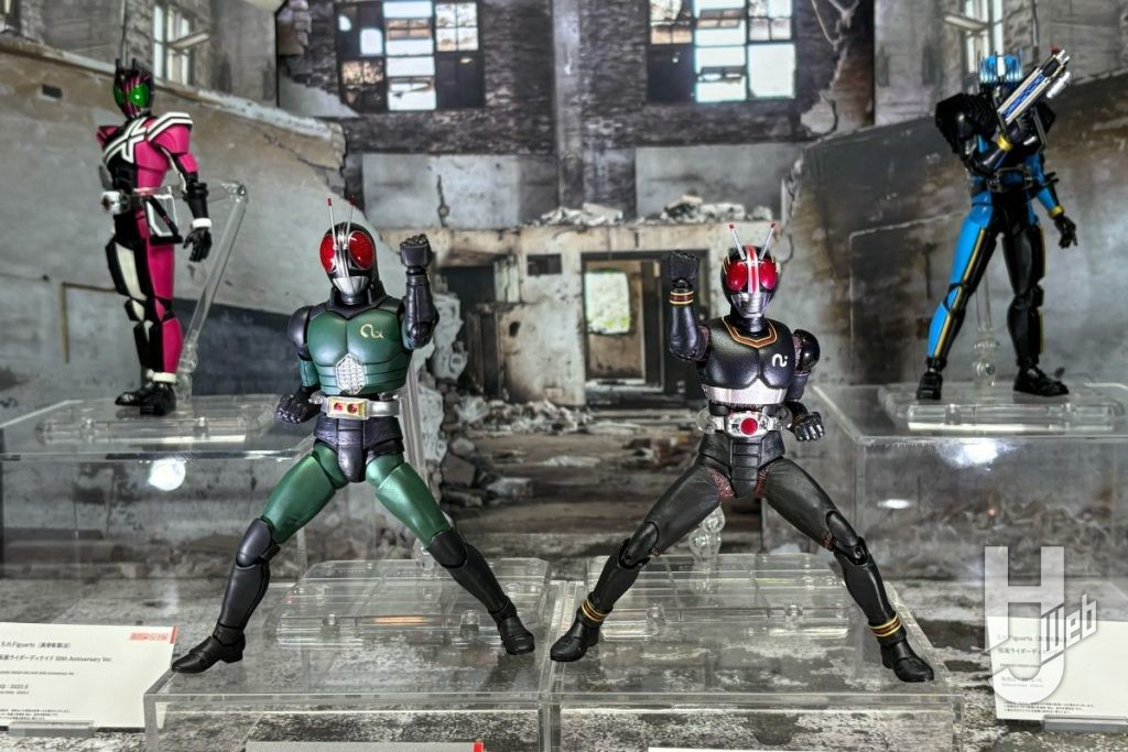 仮面ライダーBLACK RX真骨彫製法揃い