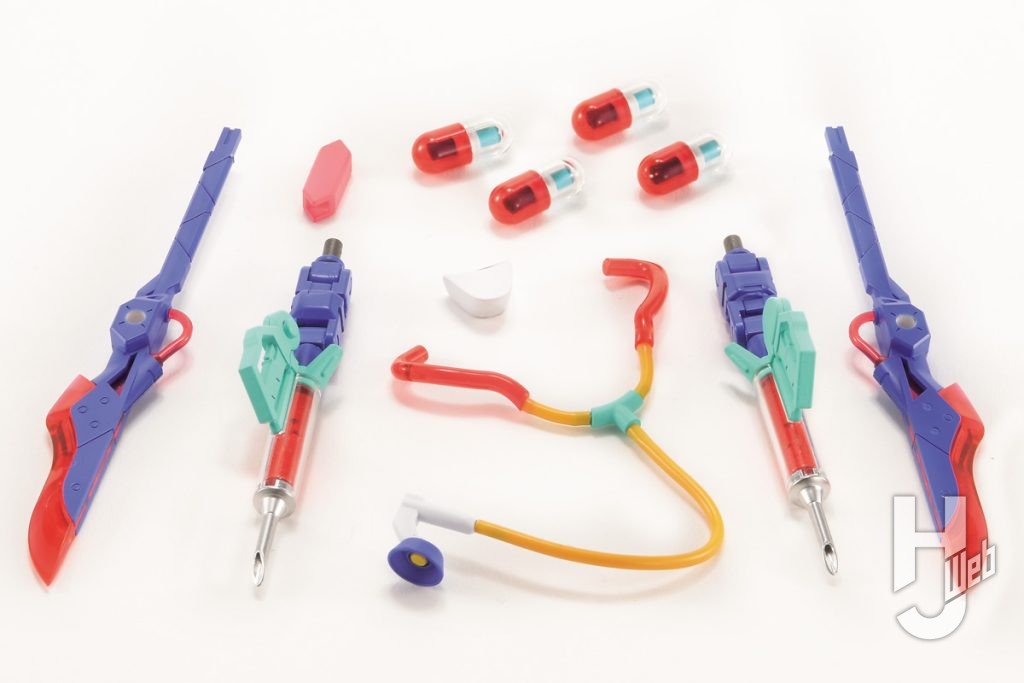 PUNIMOFUシャオのプラモデルの付属の画像