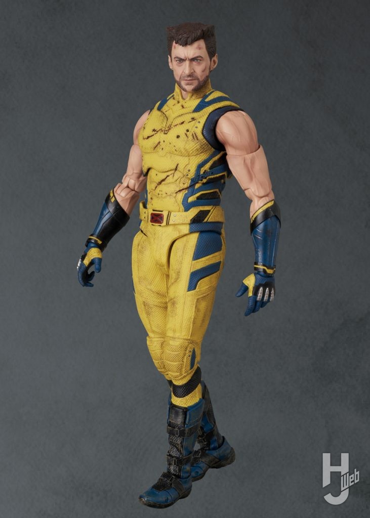 ウルヴァリンの可動フィギュアの全体画像