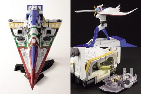 令和の世に「ガッチャスパルタン」が至高の合体プラキットになって復活！5機のGメカへの分離・合体ギミックも完全再現【科学忍者隊ガッチャマンF】