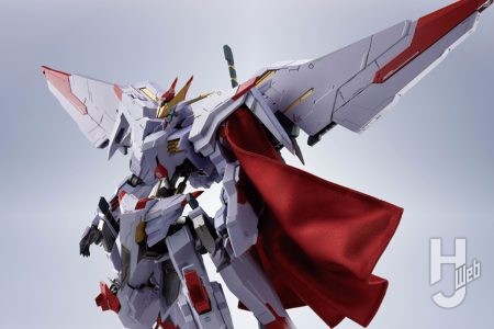 「鉄血のオルフェンズ」バクラザン家の「ガンダム・マルコシアス」がMETAL ROBOT魂で発売！ポージングを演出する、赤い眼光エフェクトやマントに注目