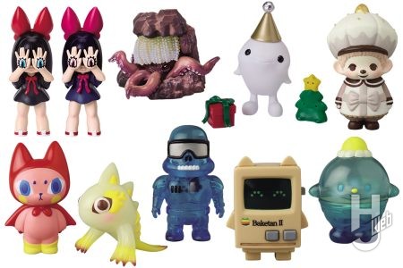 VAGシリーズ「モンチッチ-HAPPY GIFT BOX-」や「BAD MEAW(OG)」など多数登場！／「Hello♪ ピンキー」や「〜手の目少女 にぎるちゃん」などの「カプセルトイ」最新情報をお届け！