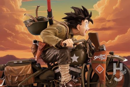 バイクを駆る「孫悟空」が「デスクトップリアルマッコイEX」第3弾に登場！特殊装備のリアルなメカ造形は必見！
