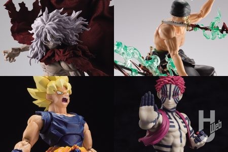 『ヒロアカ』「死柄木弔」や『ONE PIECE』⿁ヶ島最終決戦の「ゾロ」、『ドラゴンボール』超サイヤ人状態の「孫悟空」の可動フィギュアが予約開始【フィギュア最新情報】
