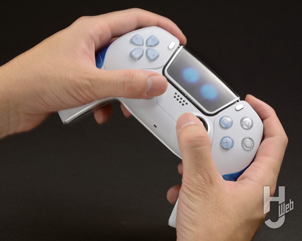 「超合金-アストロボット-＆-デュアルスピーダー」コントローラー形態握り