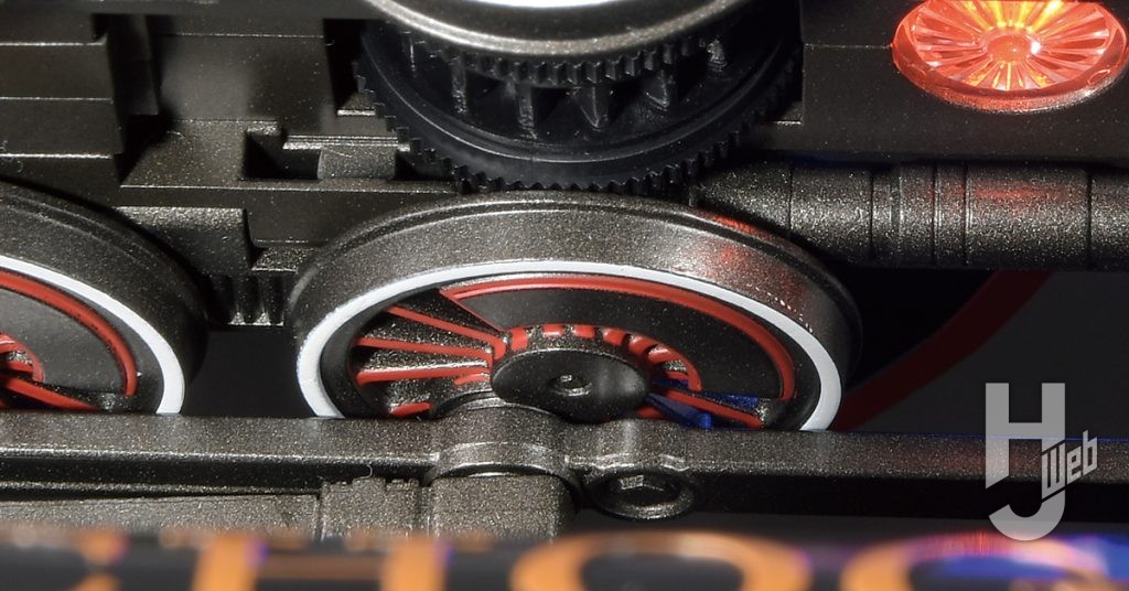 超合金 TIME TRAIN　電動ギア拡大