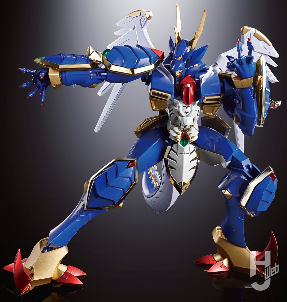 「超合金魂GX-119-龍虎王/虎龍王」龍虎王