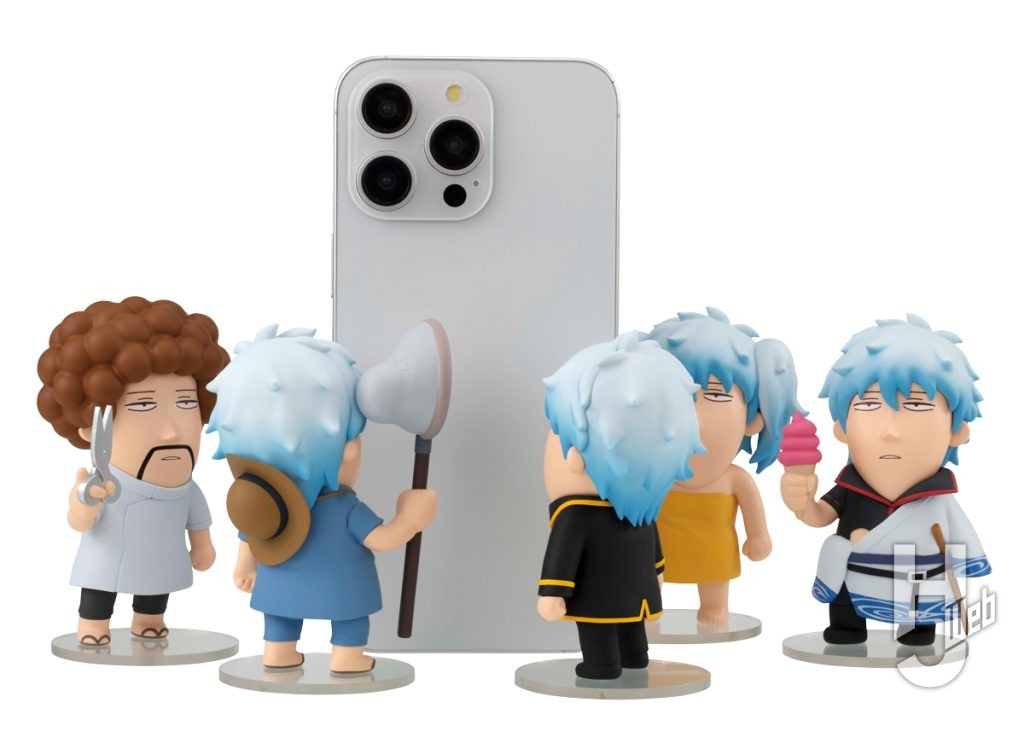 大川ぶくぶコラボの銀魂キャラクターのフィギュアのイメージ画像