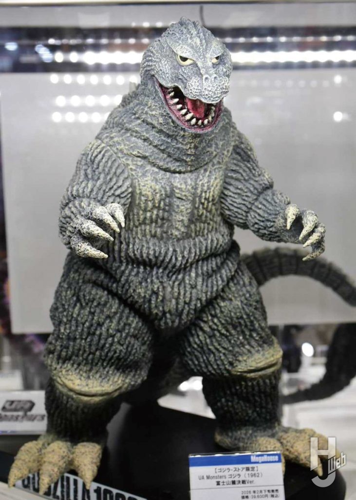富士山麓決戦バージョンゴジラのフィギュア展示の画像