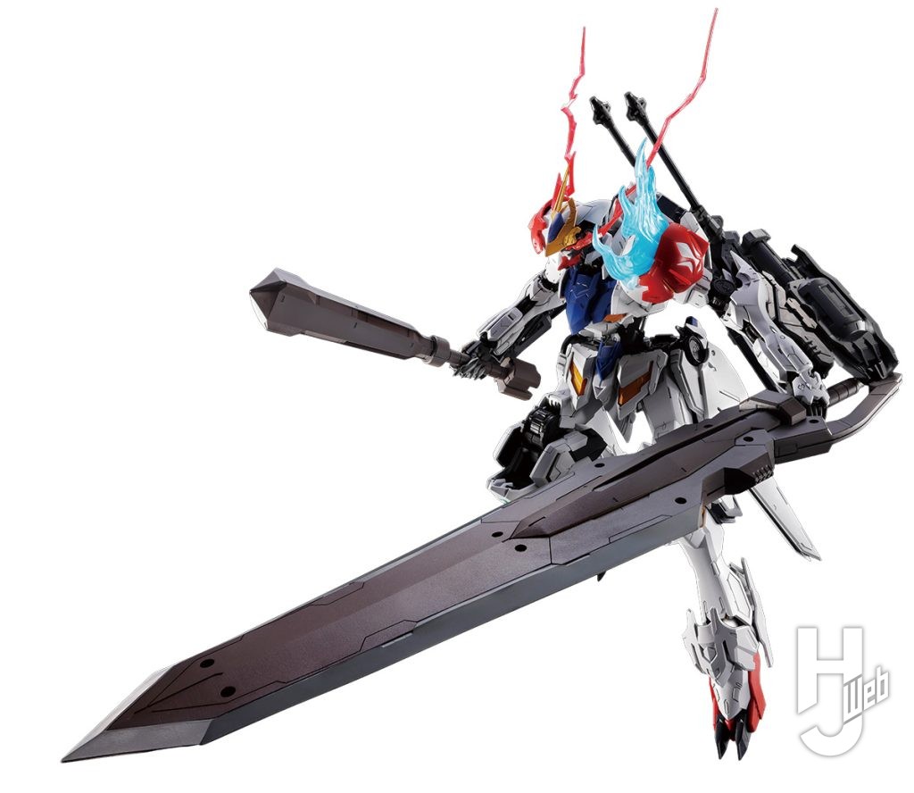 MG ガンダムバルバトスルプス用 拡張パーツセット　装備時