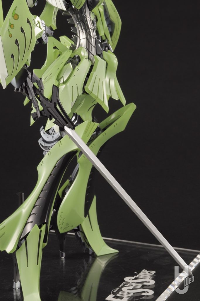 バーガ・ハリKKのレジンキットの腕部のアップ画像その4