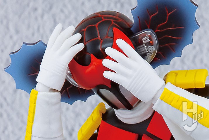 ACTION TOYS 特撮合金アクマイザー3 ザビタンの頭部差し替えパーツ使用時の画像