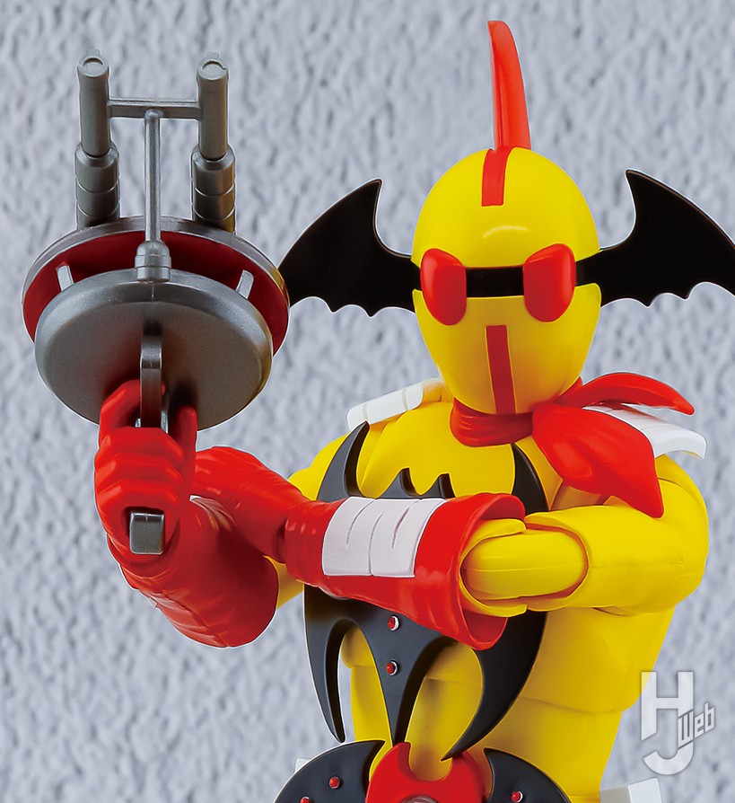 ACTION TOYS 特撮合金アクマイザー3 イビルの差し替えパーツ使用時の画像