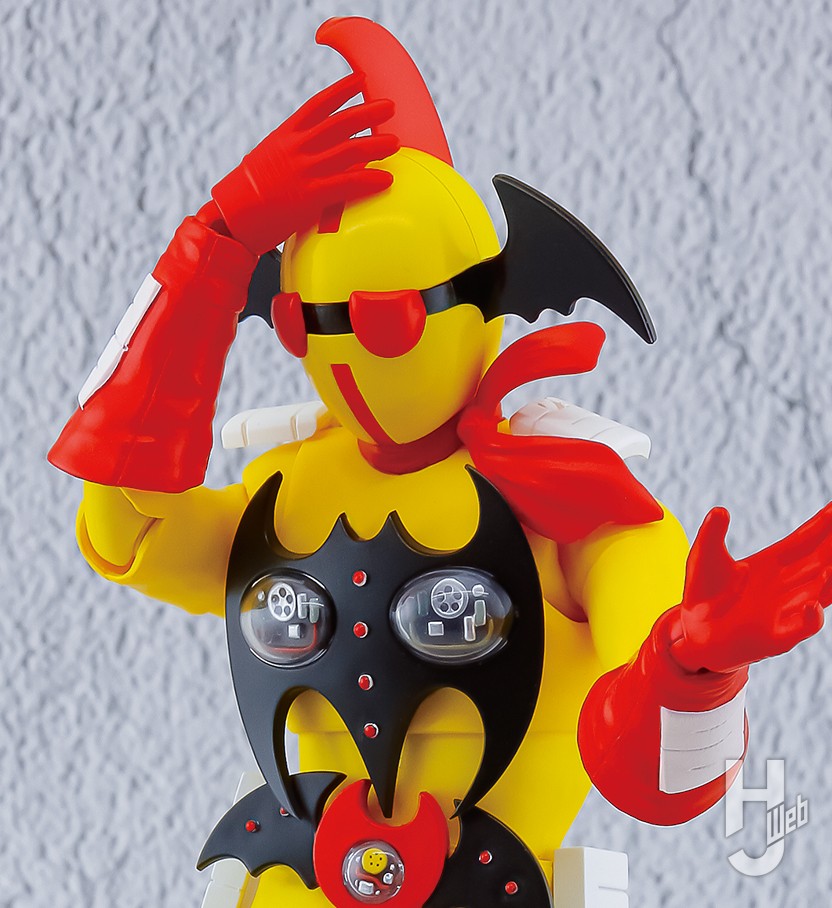 ACTION TOYS 特撮合金アクマイザー3 イビルの差し替えパーツ使用時の画像2枚目