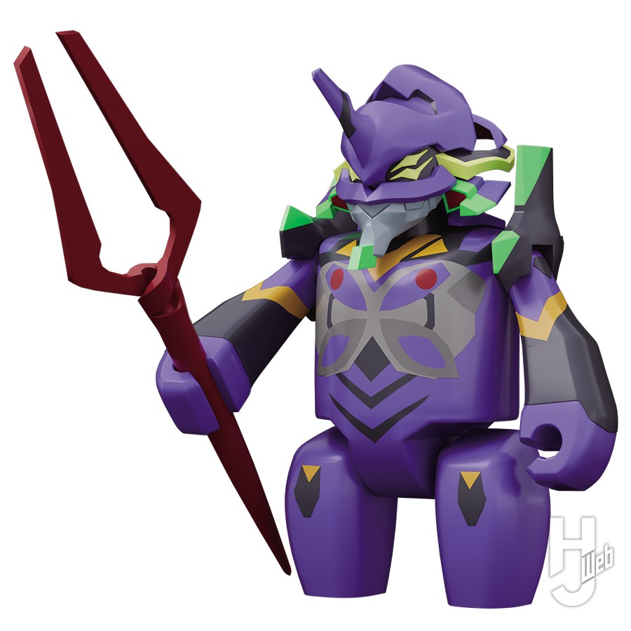 BRICKROID エヴァンゲリオン第13号機の画像