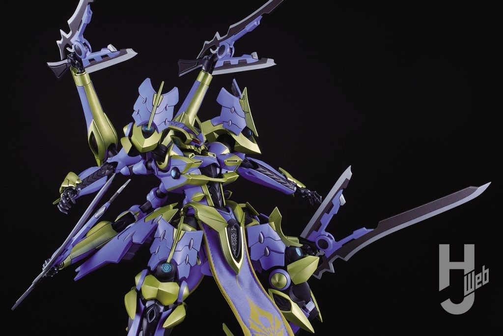 MODEROID DX-SCALE イカルガ(原作版)のポージング画像