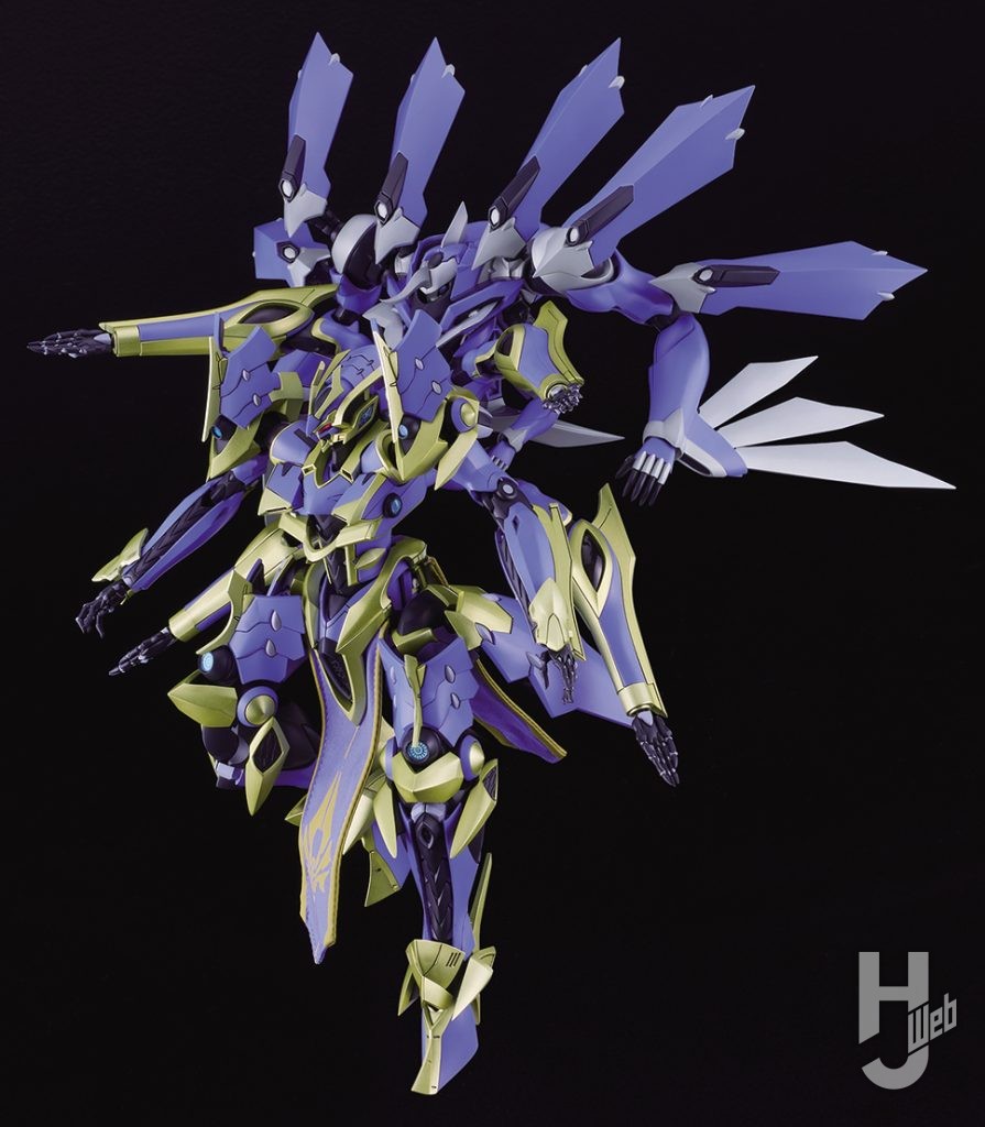 MODEROID DX-SCALE カササギとMODEROID DX-SCALE イカルガ(原作版)が合体した「マガツイカルガ」の画像