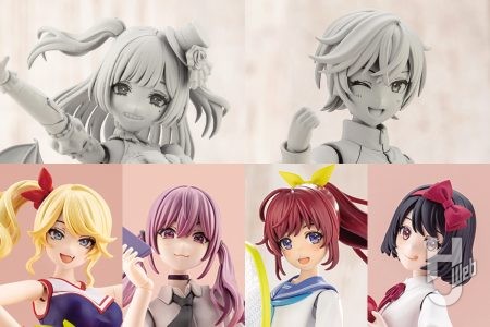 歌姫衣装「如月 ユエ」に「悪魔ツインテールちゃん」、「マネージャーちゃん」に「白雪ちゃん」！『創彩少女庭園』にニューフェイスが続々デビュー！原型から予約受付中のキットまで最新情報をご覧あれ