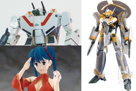 『マクロス』キット情報満載！ 発売が決定した「HG VF-31E ジークフリード」のCGイメージや、 チャイナドレス姿ミンメイのレジンキットに伝説のアイテムの復活の報まで見逃し厳禁！