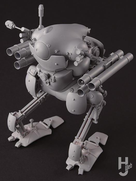 ARTPLA マシーネンクリーガー 陸戦ガンスの原型の正面側の画像