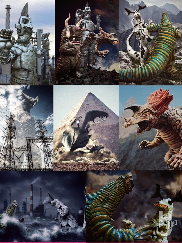 コモリプロジェクトガレージキット使用特撮まとめ