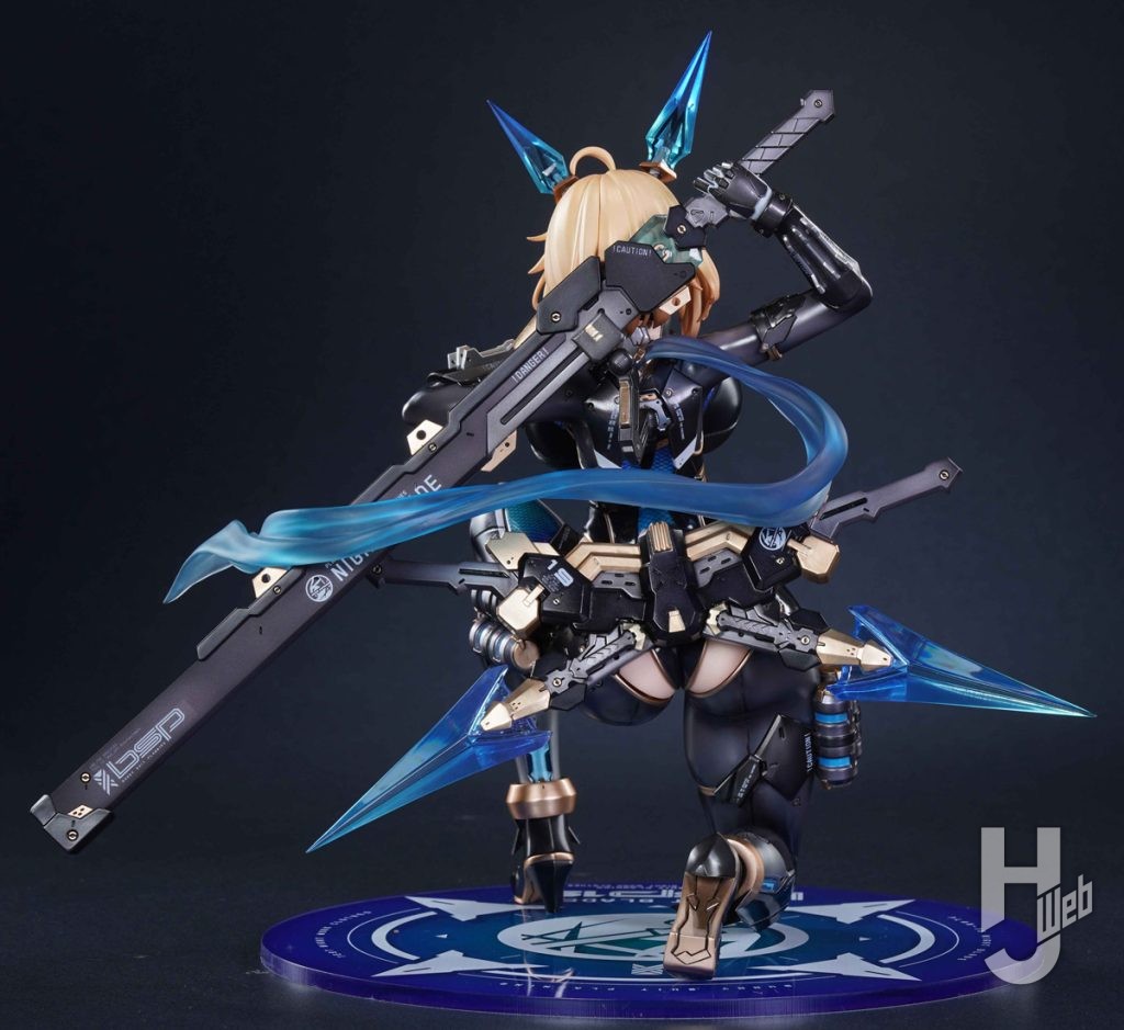 バニースーツプランニング ソフィア・F・シャーリング忍者Ver.の背面画像