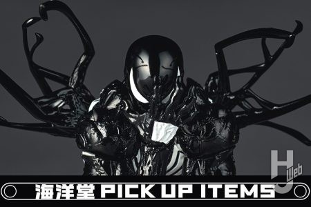 「シンビオート・スパイダーマン」がリボルテック アメイジング・ヤマグチシリーズに登場！ウェブのエフェクトパーツも豊富に付属【海洋堂PICK UP ITEMS】