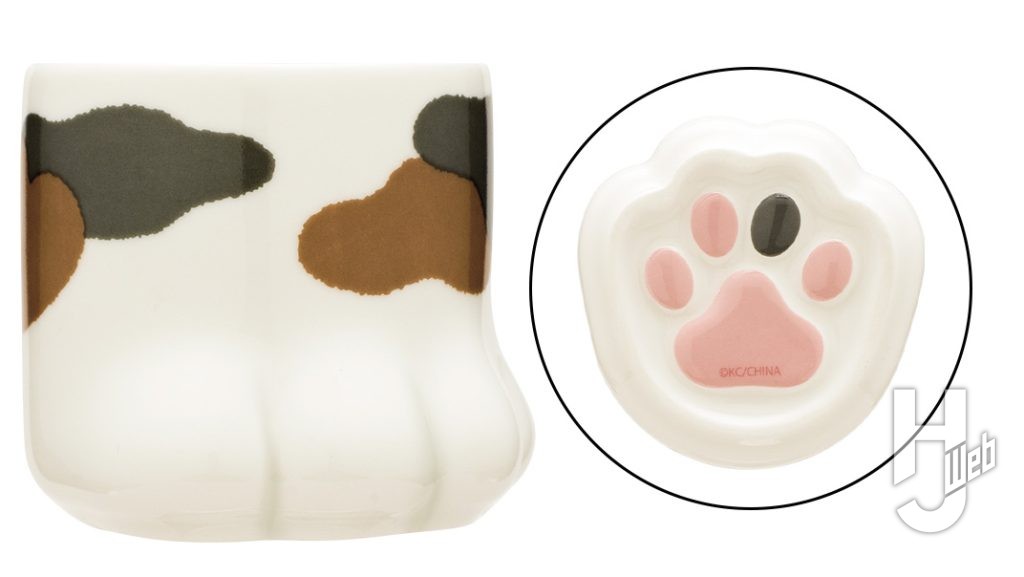 三毛猫のおちょこの画像