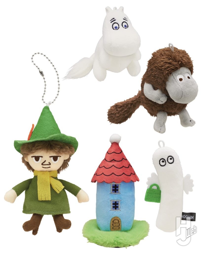 ムーミンのカプセルトイの画像