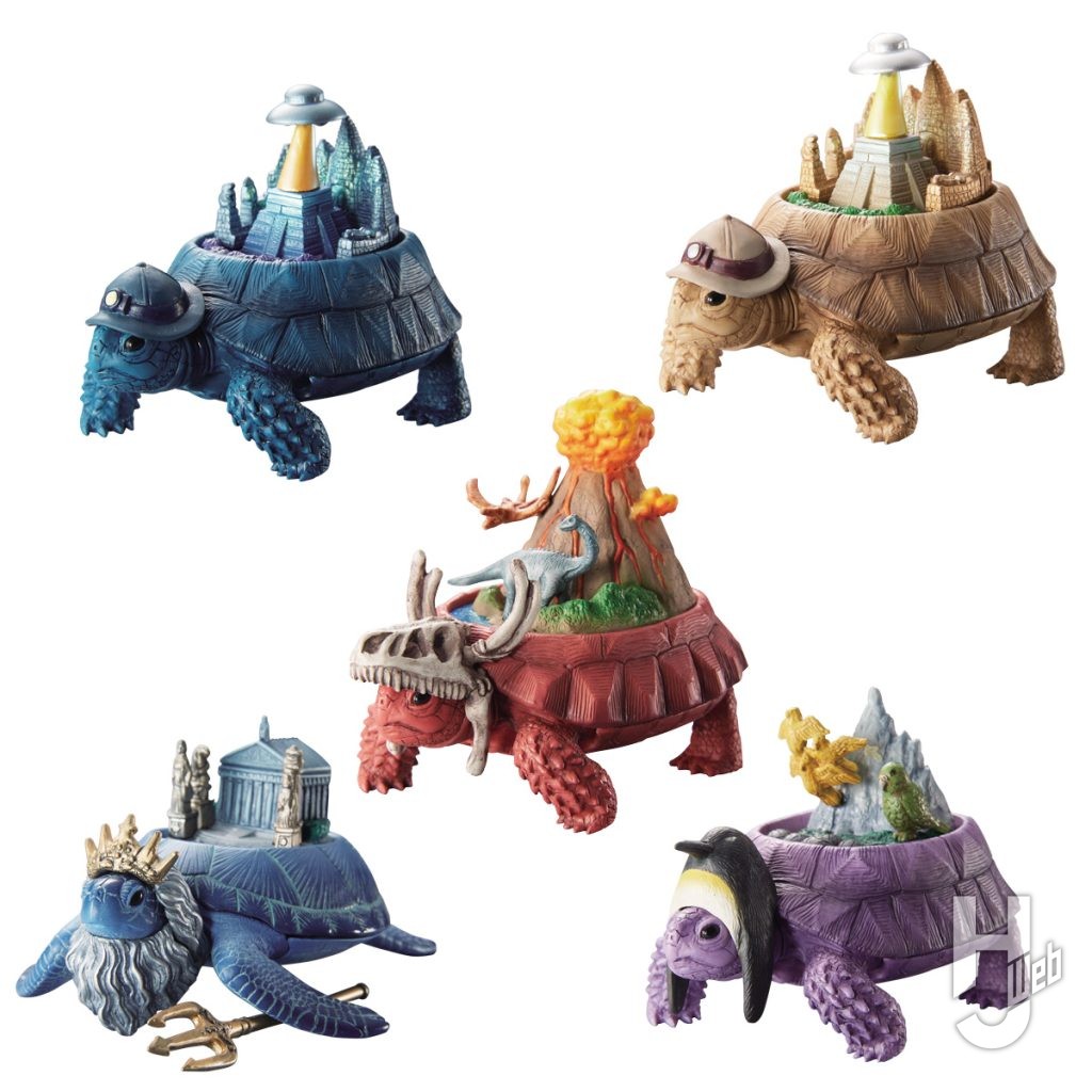 大陸ガメのカプセルトイの画像