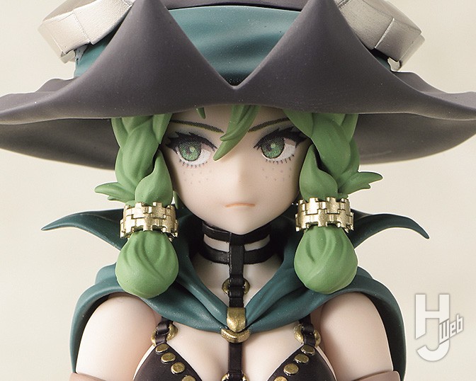 ヤーナの可動フィギュアのショップ限定特典の表情パーツの画像