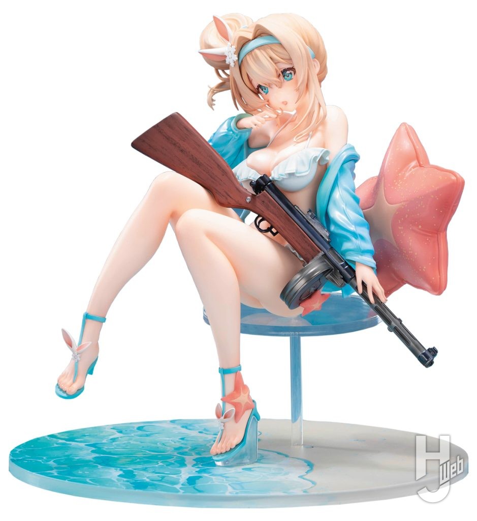 ドールズフロントライン2:エクシリウム「スオミ 煌海のエルフ Ver.」のフィギュアの画像