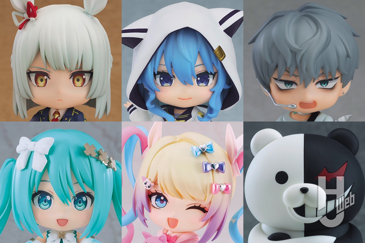 ホロライブ』セーラー衣装の星街すいせい、『ダンガンロンパ』モノクマ